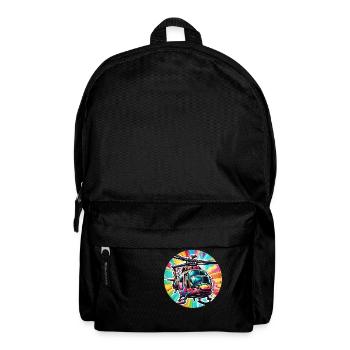 Helicopter / Helicopter / Flying / Aviation - Backpack - black - Front