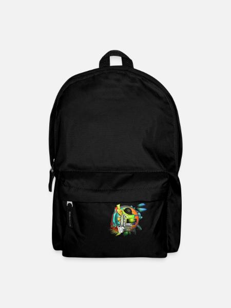 Abstract Art Cubism - Backpack - black