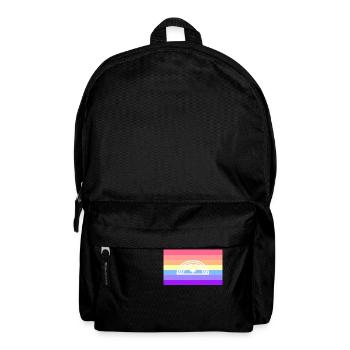Xenogender pride flag - Backpack - black - Front