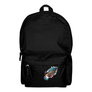 Rock n roll / Guitare / Musique / Instrument - Sac à dos - noir - Devant