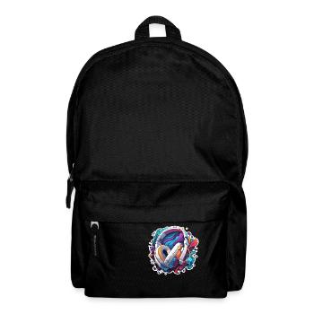Headphones / Audio / Music / Sound / Studio / Cool - Backpack - black - Front