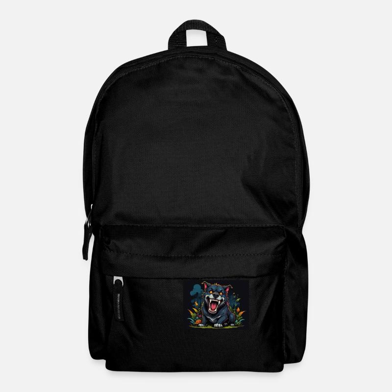 Hund - Rucksack - Schwarz