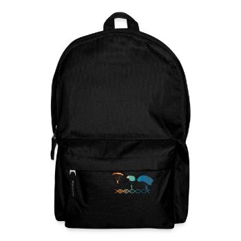 Fallschirme sind Teil meiner DNA - Rucksack - Schwarz - Vorne