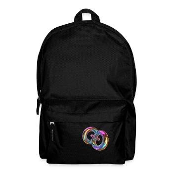 Drei Ringe - Rucksack - Schwarz - Vorne