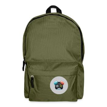 gaming - Backpack - olive green - Front