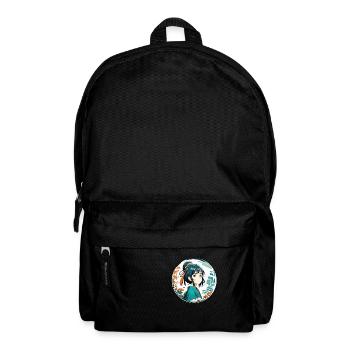 Anime / Comic / Japanisch / Zeichentrick / Cartoon - Rucksack - Schwarz - Vorne