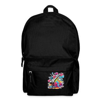 Crane / construction site / winch / crane system - Backpack - black - Front