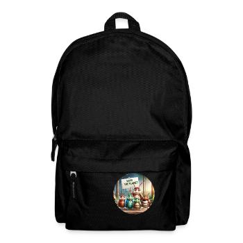 Save the Planet - Backpack - black - Front