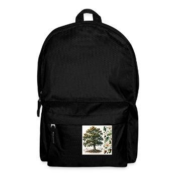 Eiche Botanik - Rucksack - Schwarz - Vorne