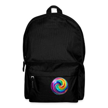Magic Swirl Marble - Backpack - black - Front