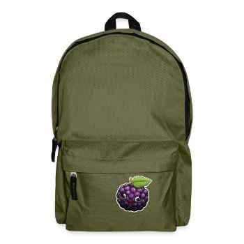 süße Brombeere - Rucksack - Olivgrün - Vorne