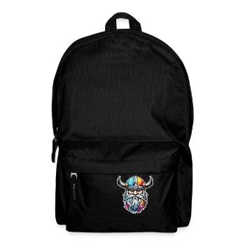 Wikinger / Thor / Odin / nordisch / keltisch - Rucksack - Schwarz - Vorne
