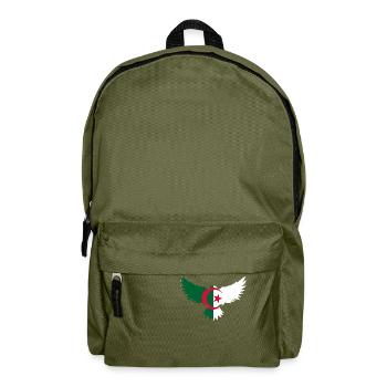 Algerian Eagle - Algeria Gift Idea - Backpack - olive green - Front