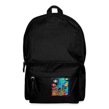 Poisson - Sac à dos - noir - Devant