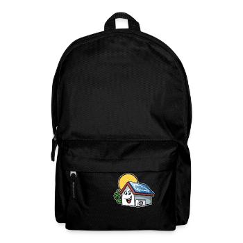 Erneuerbare Energie - Solarzelle - Wärmepumpe - Rucksack - Schwarz - Vorne