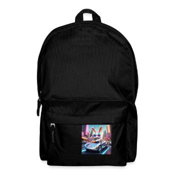 Funny Bunny in City - Rucksack - Schwarz - Vorne