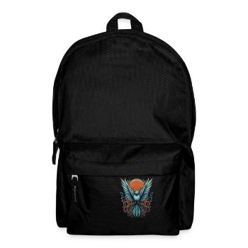 Blauer Vogel - Rucksack - Schwarz - Vorne