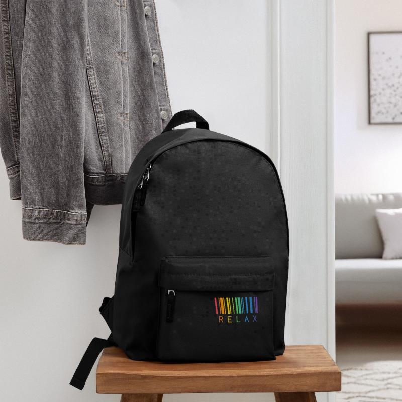 RELAX BARCODE STRICHCODE Backpack