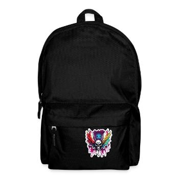 Motte / Tier / Insekt / Larve / Schädling - Rucksack - Schwarz - Vorne