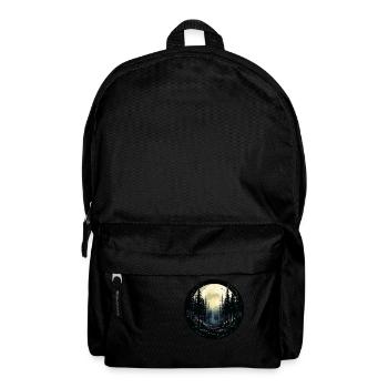 Nacht des Waldes - Rucksack - Schwarz - Vorne