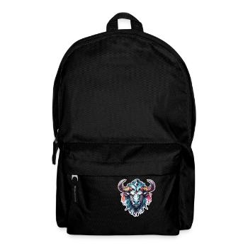Minotaure / Mythologie grecque / Créature - Sac à dos - noir - Devant