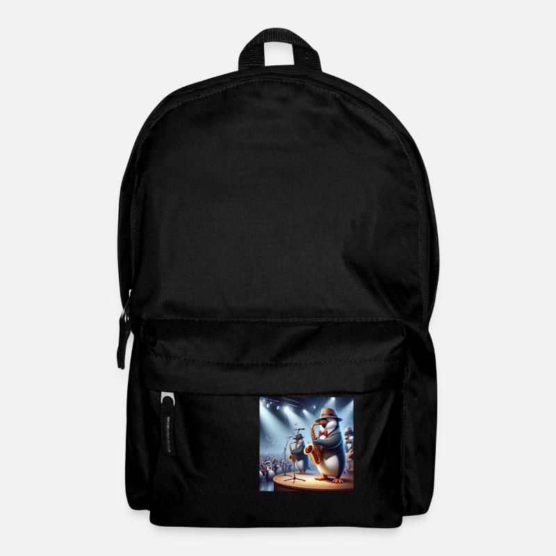 Mr Pingu - Rucksack - Schwarz
