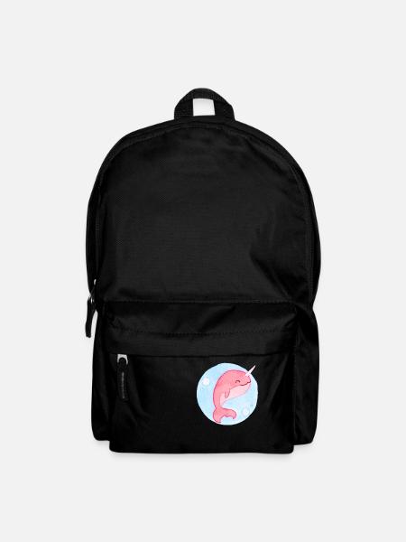 Cute Baby Whale - Backpack - black