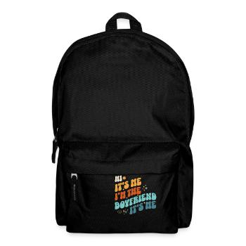 C’est moi Salut Je suis le petit ami C’est moi drôle papa - Sac à dos - noir - Devant