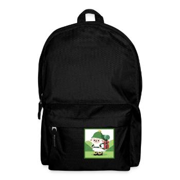 Wandern Schafe - Rucksack - Schwarz - Vorne