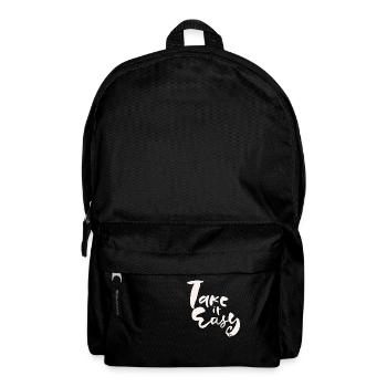 Take it easy - Backpack - black - Front