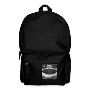 Alien / Vaisseau spatial / OVNI / Zone 51 / Tout / Mars - Sac à dos - noir - Devant