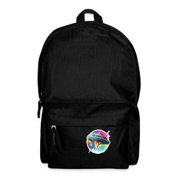 Alien / Vaisseau spatial / OVNI / Zone 51 / Tout / Mars - Sac à dos - noir - Devant