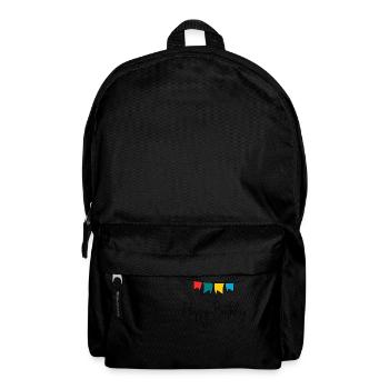 HAPPY BIRTHDAY. HAPPY BIRTHDAY. ANNIVERSARY. - Backpack - black - Front