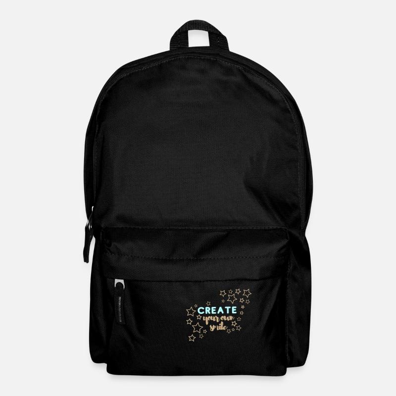 Créez votre propre sourire - Sac à dos - noir
