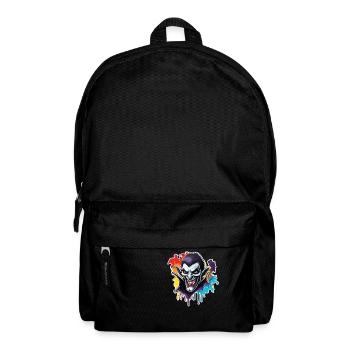 Vampire / Dracula / Bloodsucker / Halloween / Myth - Backpack - black - Front