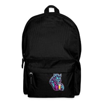 Werewolf / Full Moon / Creature / Transformation / Curse - Backpack - black - Front