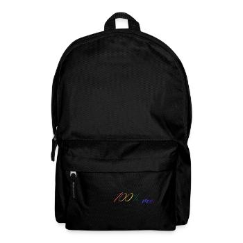 100% me - Sac à dos - noir - Devant