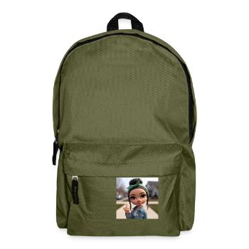 Girl - Rucksack - Olivgrün - Vorne