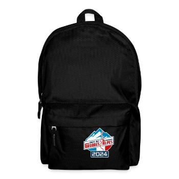 Route des Grandes Alpes Sticker | farbig | 2024 - Rucksack - Schwarz - Vorne