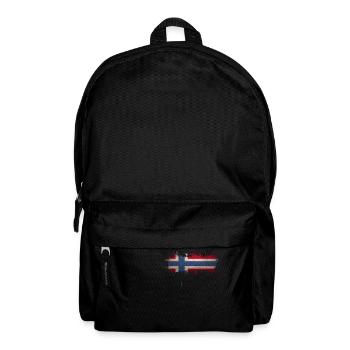 Norvège Norvège Drapeau Scandinavie Norden Tor Viking - Sac à dos - noir - Devant