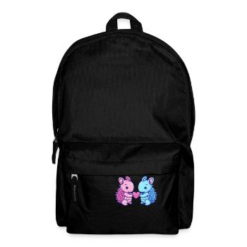 Armadillo Couple Love Couple In Love - Backpack - black - Front
