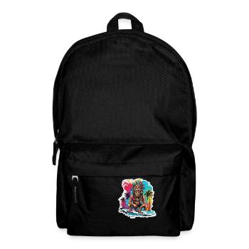 Mayan / High Culture / Peru / Mayan Calendar / Motif - Backpack - black - Front
