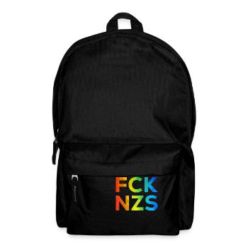 Fck NZS Regenbogen - Rucksack - Schwarz - Vorne