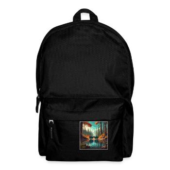 Sunglasses / Reflection / Forest / Reflection - Backpack - black - Front