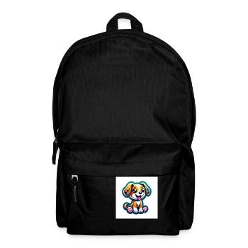 chiot 1 - Sac à dos - noir - Devant
