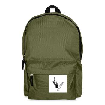 Nature - Backpack - olive green - Front