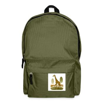 Ancien style - Sac à dos - vert olive - Devant