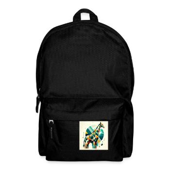 Geometric 1 - Rucksack - Schwarz - Vorne