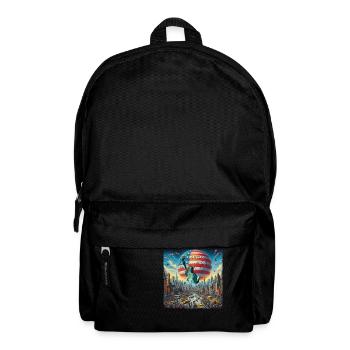 america - Rucksack - Schwarz - Vorne