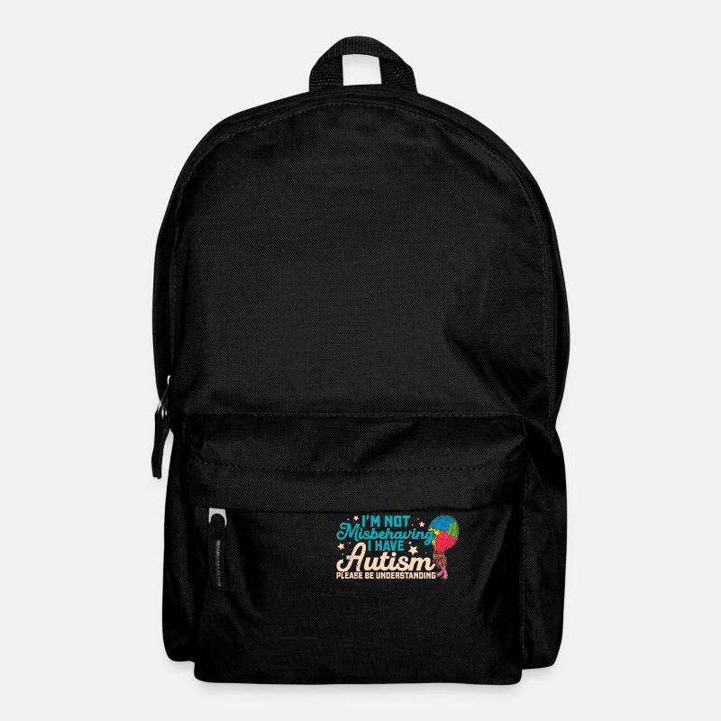 Luftballon Autist Autism thing Puzzleteil - Rucksack - Schwarz